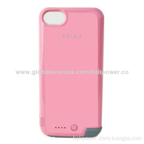 Battery Case for iPhone 5, 2,200mAh Capacity with CE, ROHS